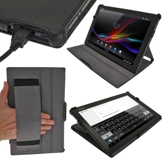 Černé pouzdro / obal pro Sony Xperia Z 10.1 tablet