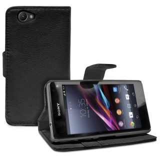 Černé pouzdro / obal pro Sony Xperia Z1 Compact