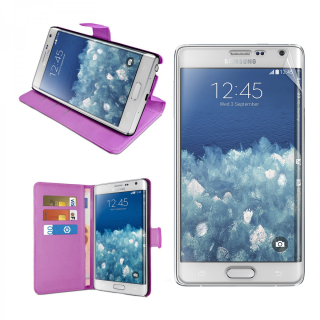 AKCE IHNED! Luxusní pouzdro peněženka pro Samsung Galaxy Note Edge + Folie