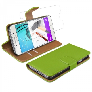 Stylové pouzdro peněženka + pancéřová folie pro Samsung Galaxy A3 (2016)