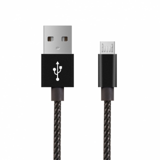Kvalitní nylonový micro USB nabíjecí a datový kabel - 2m