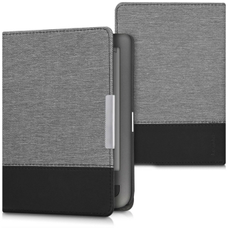 Šedé textilní pouzdro / obal pro Pocketbook Touch Lux 3 / Touch Lux 2 626